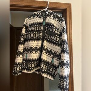 Patagonia Fleece Hooded Zip-Up Jacket